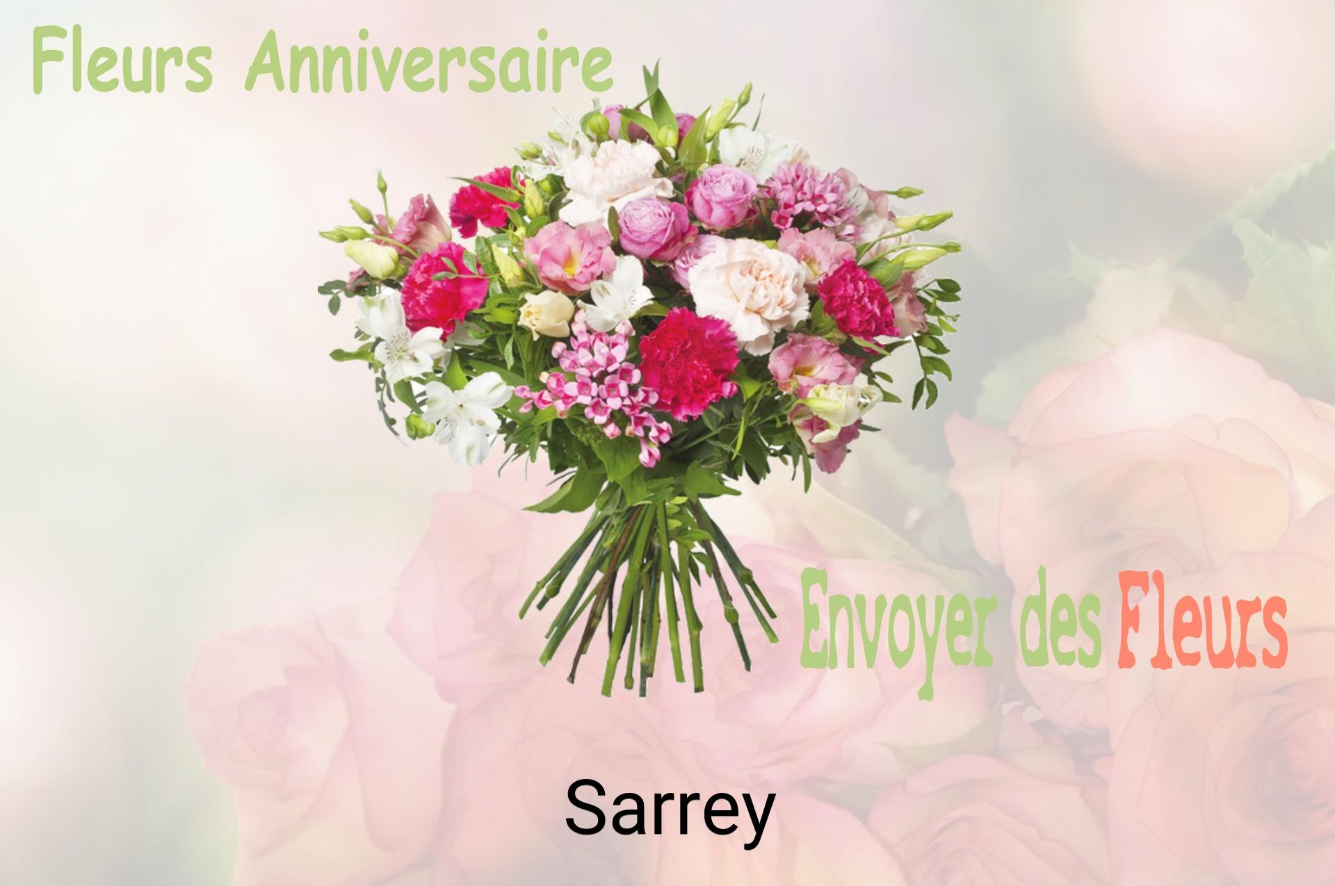 Bouquet de fleurs d’anniversaire livré à Sarrey