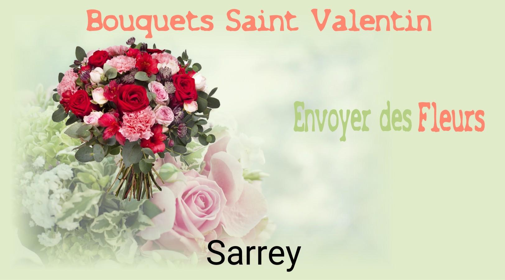 Roses de Saint-Valentin livrées à Sarrey
